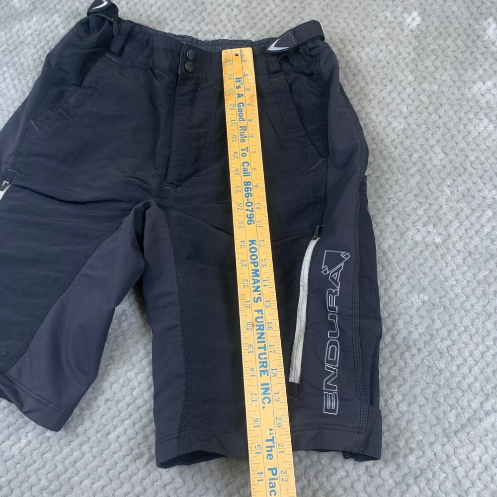 Endura Hummvee Mens Mountain Biking Shorts Black Size Large Pockets MTB Cycling - Picture 6 of 11